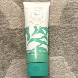 Bath and Body Works Tea Tree + Lavender Body Cream Aromatherapy Limited Edition